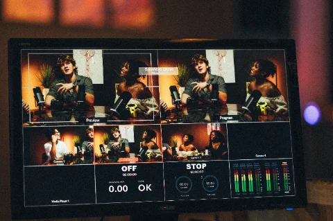 Behind the scenes